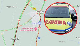 Duży wypadek na autostradzie A1. Kierowcy stali w ogromnych korkach