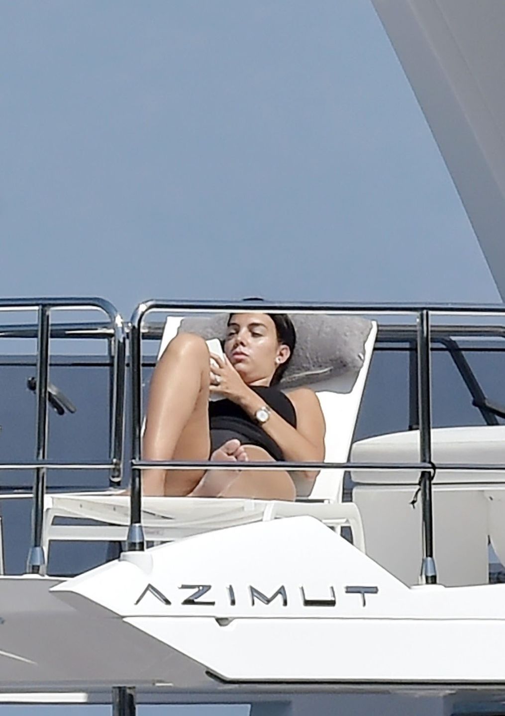 Cristiano Ronaldo i Georgina Rodriguez wypoczywają na jachcie