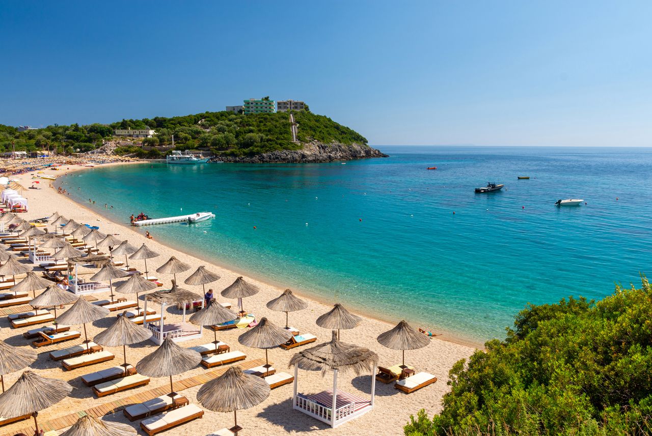 Plaża Jale w Himare