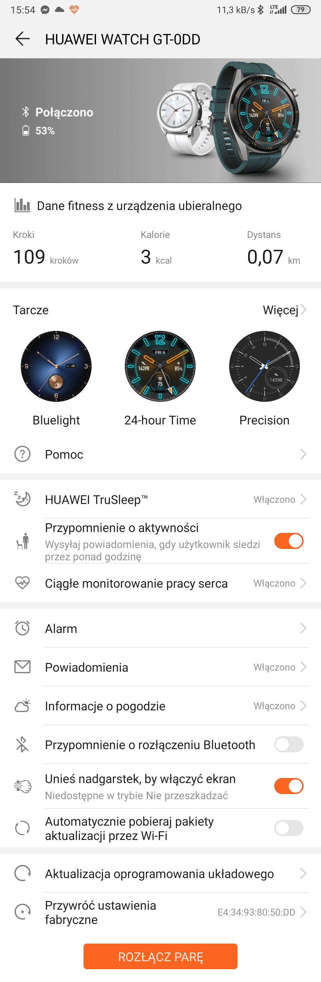 Huawei watch outlet gt health