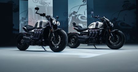 Triumph Rocket 3, którym mógłby jeździć Evel Knievel