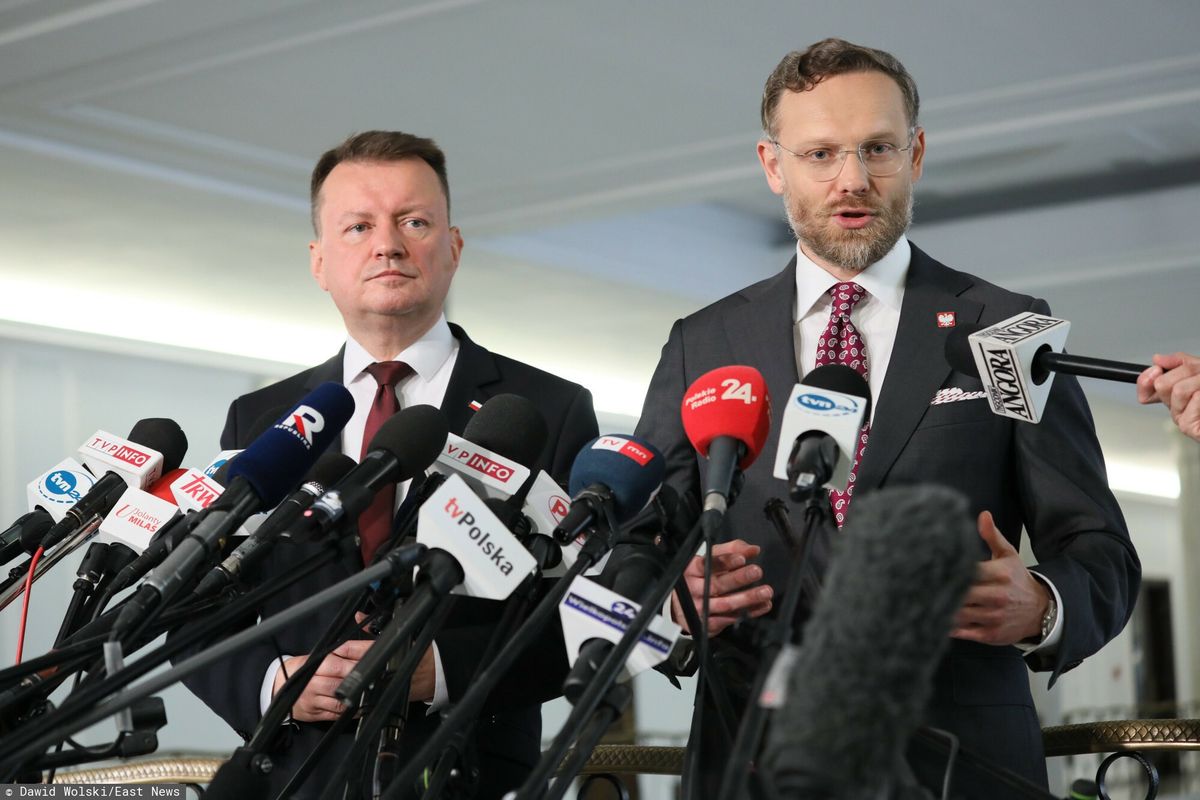 Mariusz Błaszczak i Zbigniew Bogucki