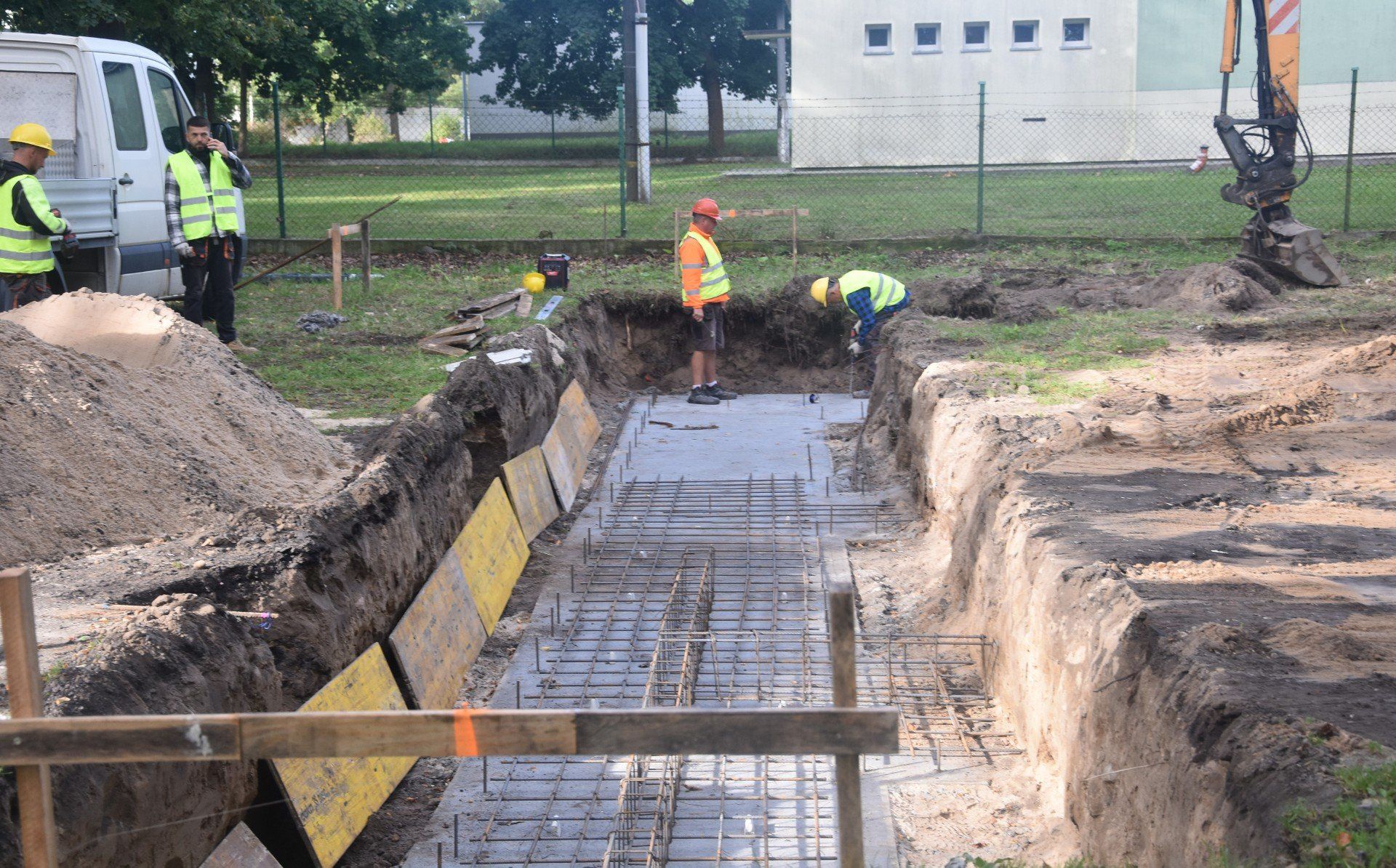 Budowa bloków w Potulicach