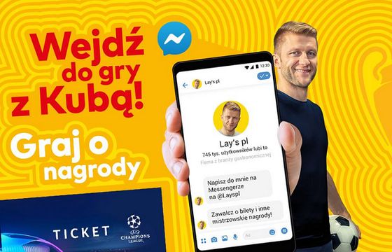 „Wejdź do gry z Kubą Błaszczykowskim” w promocji chipsów Lay’s (wideo)