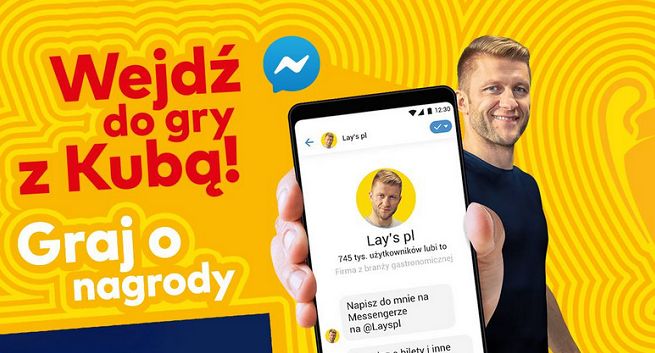 „Wejdź do gry z Kubą Błaszczykowskim” w promocji chipsów Lay’s (wideo)