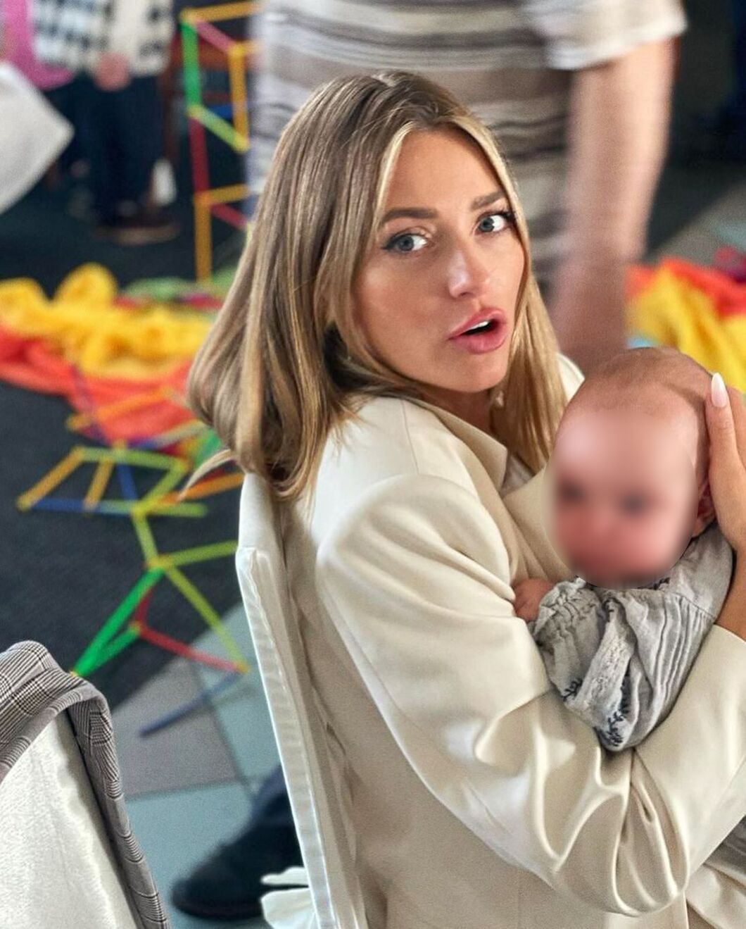 Marcelina Zawadzka pojawiła się na komunii krewnej