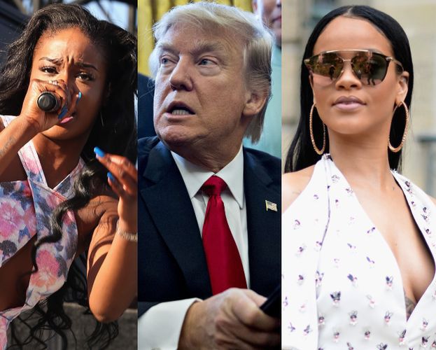Rihanna i Azealia Banks kłócą się o… Trumpa. "Przestańcie chłostać prezydenta! To jest głupie i żałosne"