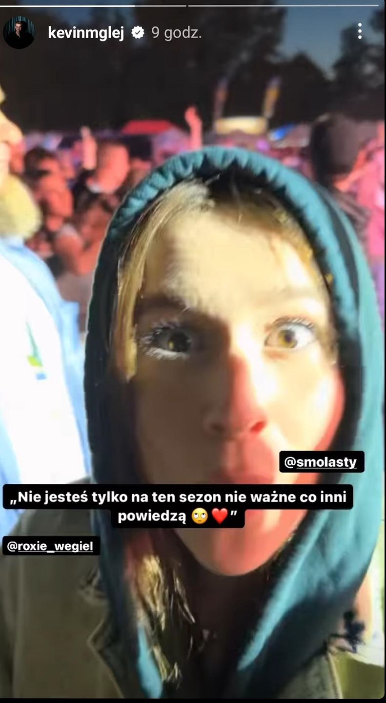 Roksana Węgiel i Kevin Mglej
