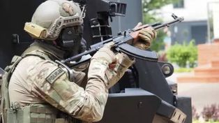 Atak terrorystyczny na Uniwersytecie Łódzkim. Zobacz, jak policja i służby ratunkowe szkolą się na wypadek takiego zdarzenia