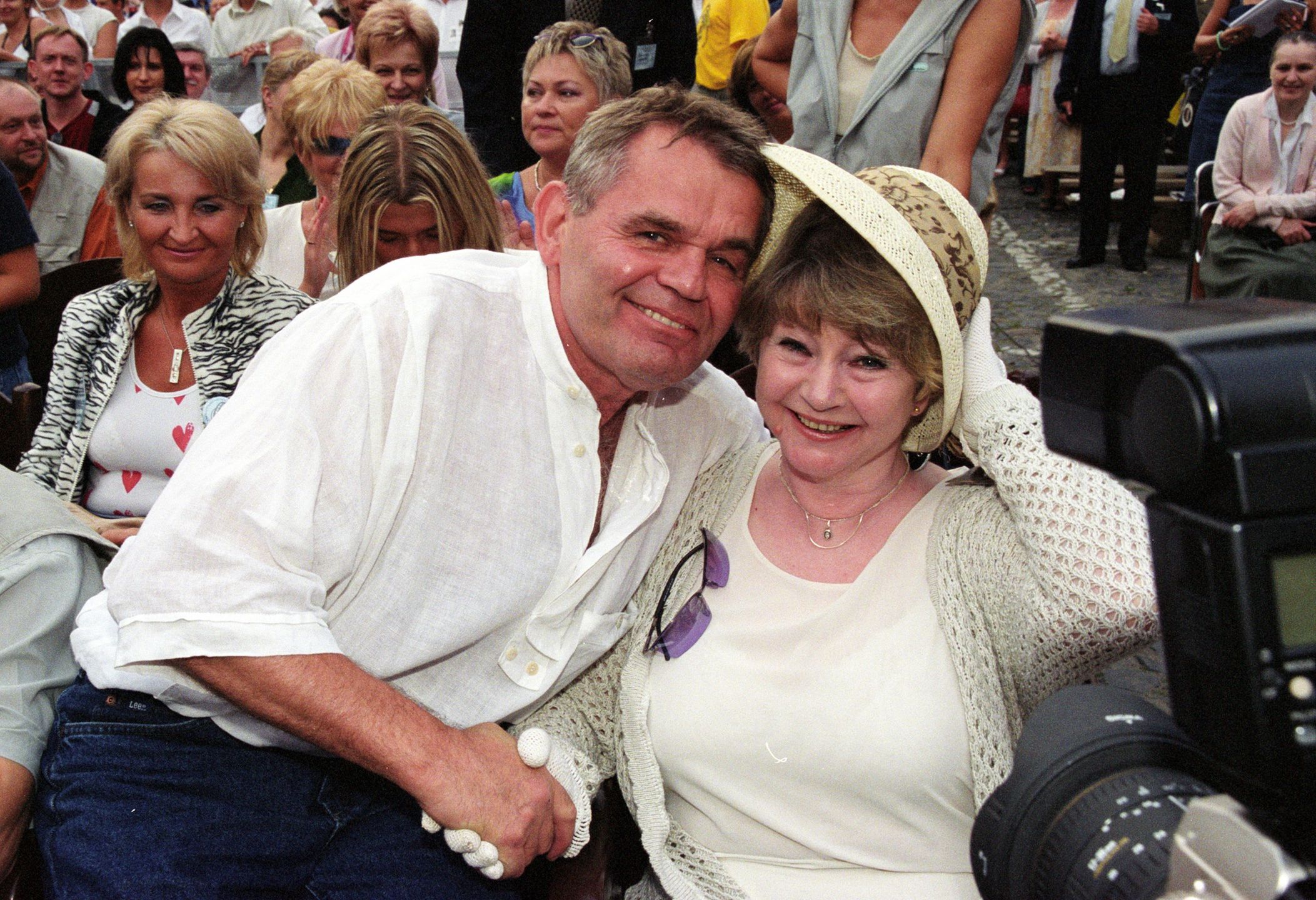Jerzy Janeczek Jerzy i Ilona Kuźmierska w 2002 roku