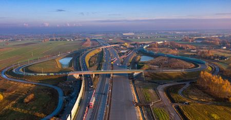 Trzy pasy na autostradzie A1 już gotowe. Kolejne odcinki jeszcze w tym roku