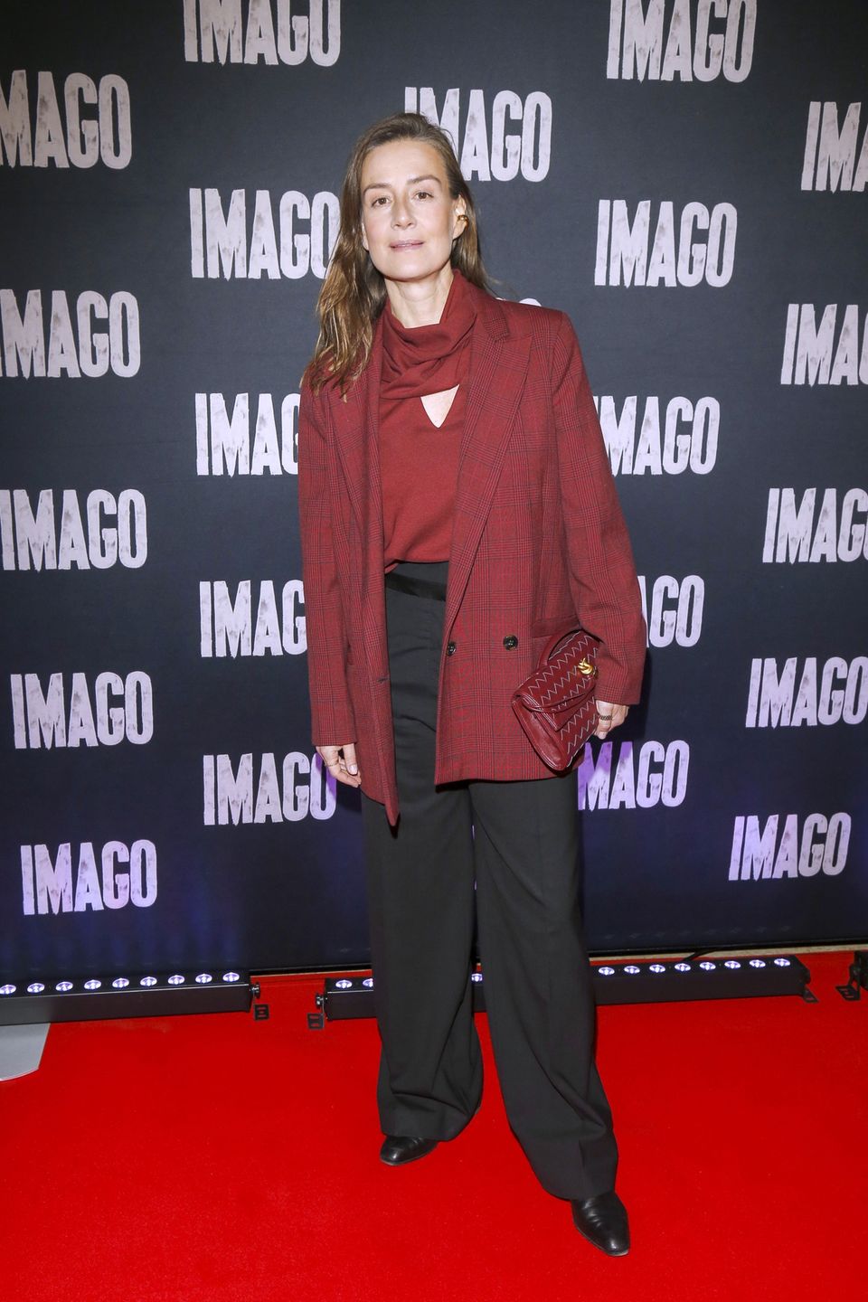 Maja Ostaszewska na premierze "Imago"