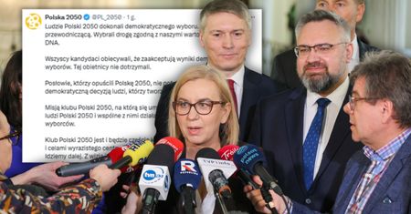 Odchodzą z Polski 2050. Jest oświadczenie partii