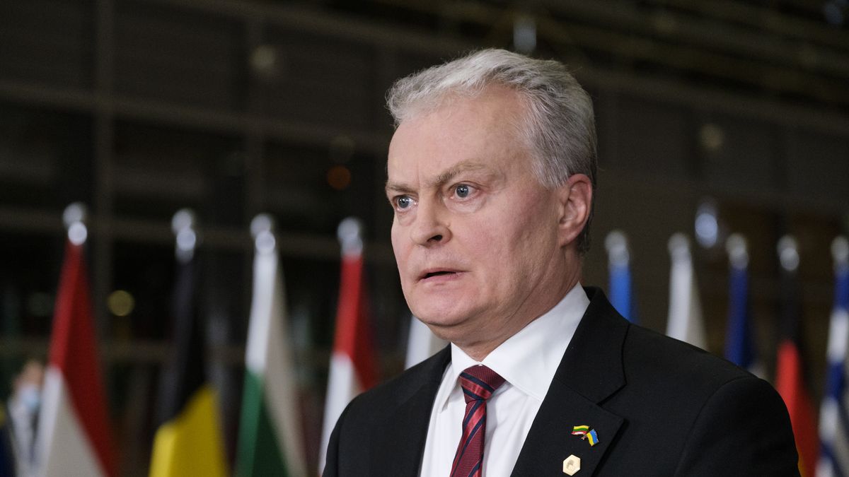 Prezydent Litwy Gitanas Nauseda
