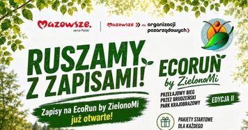Bieg wśród lasów i zieleni. Druga edycja EcoRun by ZielonoMi w Robertowie
