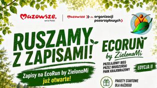 Bieg wśród lasów i zieleni. Druga edycja EcoRun by ZielonoMi w Robertowie