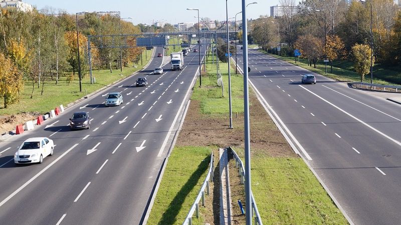 droga jezdnia aleja solidarności