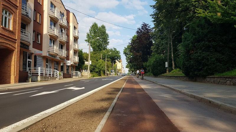 Rybnik. Na ul. Bolesława Chrobrego jest nie tylko estetyczniej, ale i bezpieczniej.