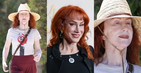 65-letnia Kathy Griffin "przyłapana" na spacerze bez makijażu! Tak wygląda PO TRZECIM liftingu twarzy (ZDJĘCIA)