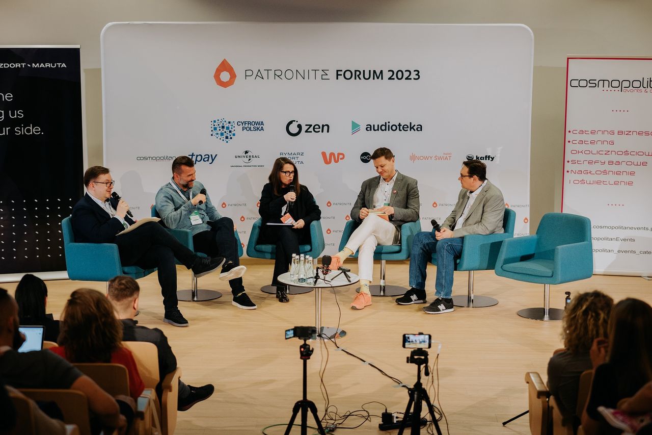 Patronite.pl z Patronite Forum 2024 – szeroko zakrojonym wydarzeniem dla Twórców internetowych
