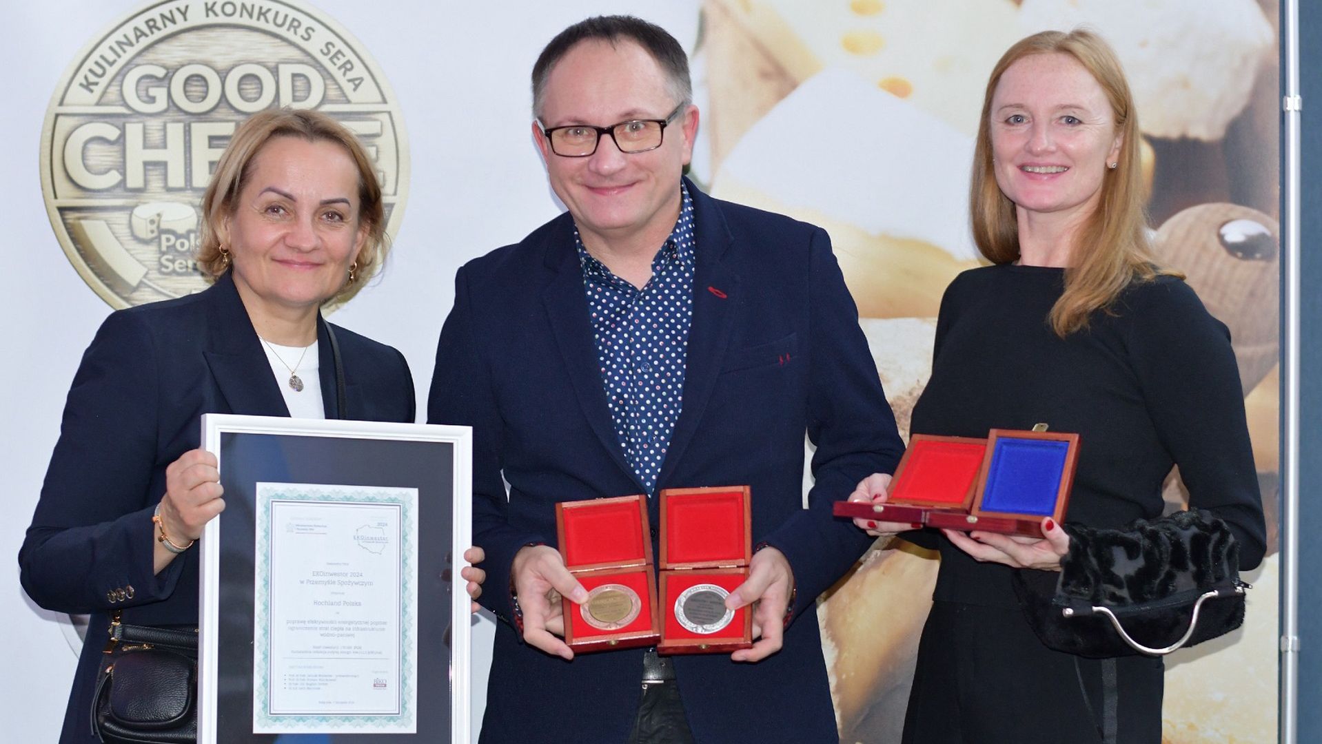 Hochland Polska z tytułem EKOinwestora 2024 i 4 medalami na Polskim Kongresie Serowarskim!