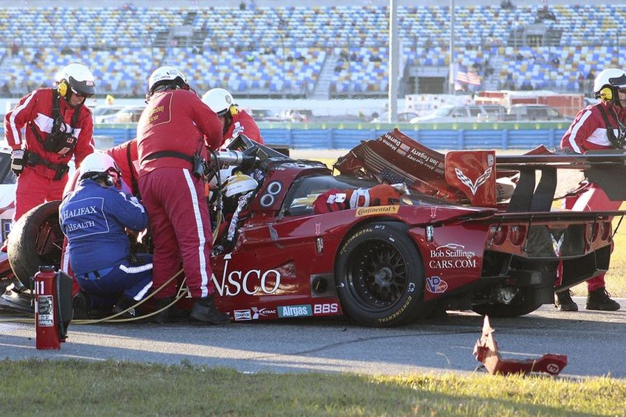 Poważny wypadek w 24 Hours of Daytona 2014