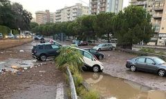 Włochy. Gigantyczna ulewa w Palermo. To była "bomba wodna"