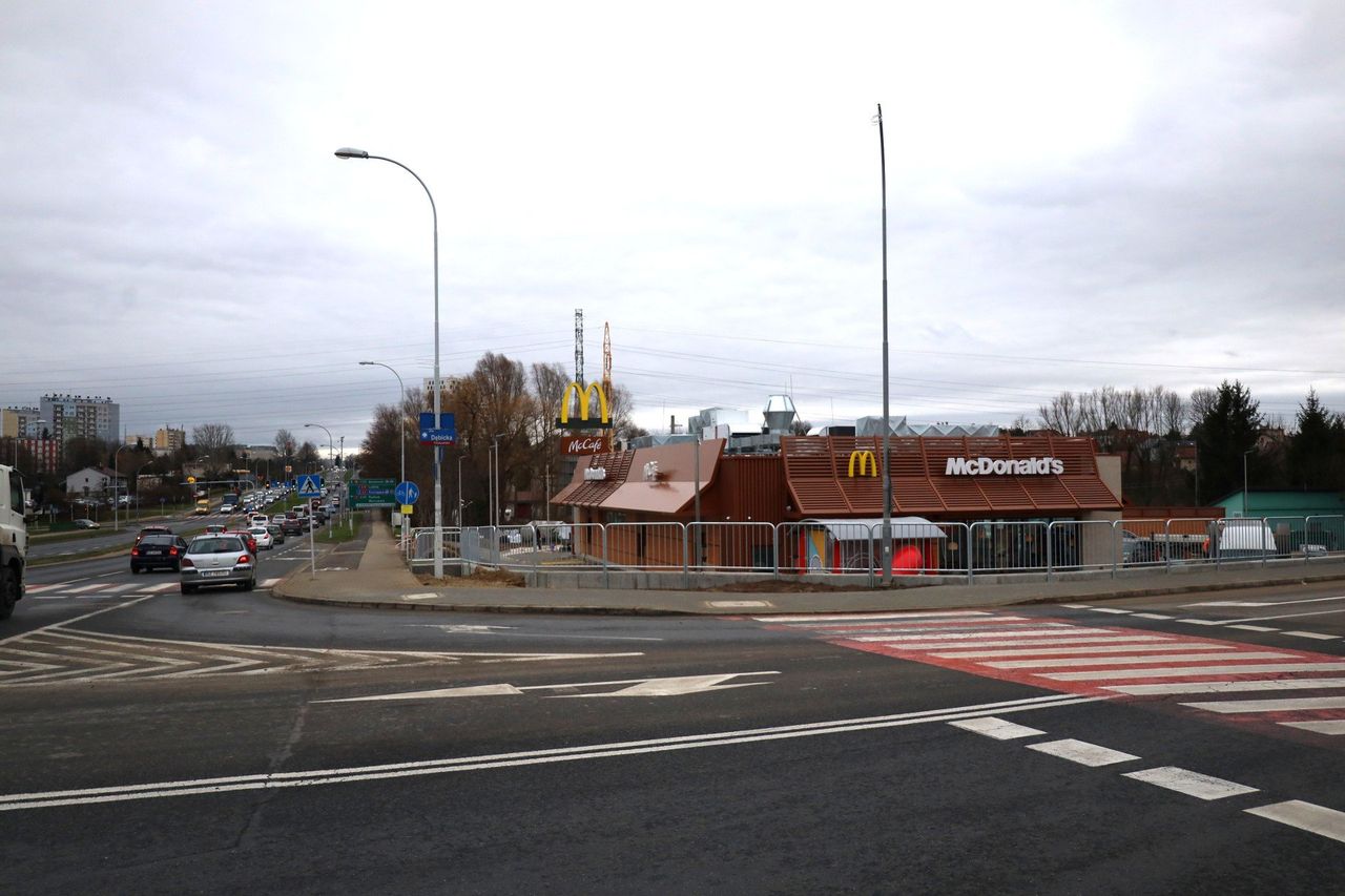 Rzeszów: Nowy McDonald's przy ul.Dębickiej praktycznie gotowy