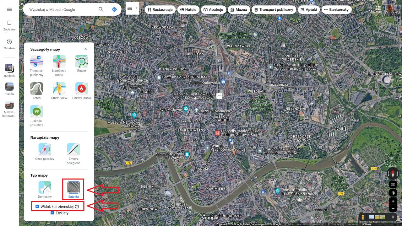 Google Maps: jak włączyć widok 3D?