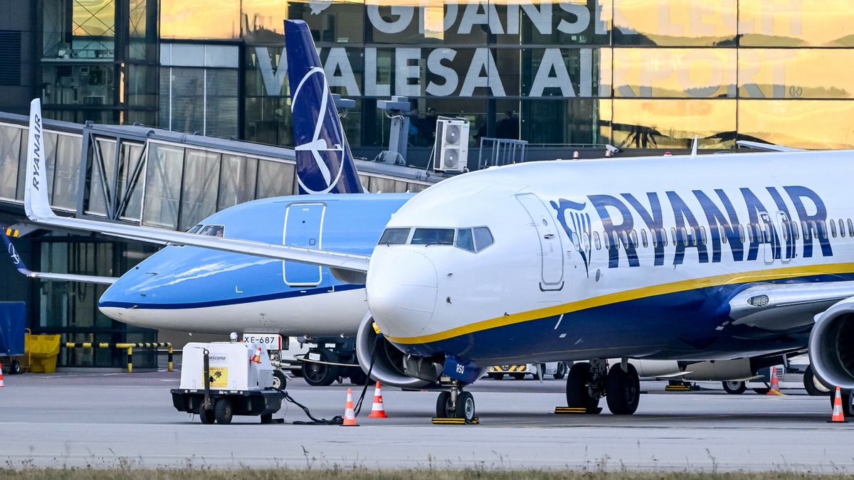 Z lotniska w Gdańsku latają tanie linie oraz przewoźnicy sieciow