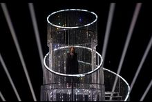 Reprezentantka Izraela w czasie konkursu Eurowizji w 2025r. 