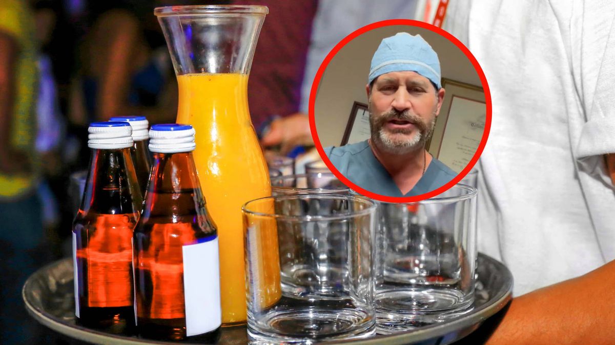 "Przestań świadomie zatruwać swój organizm". Kardiochirurg nie gryzł się w język