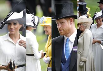 Meghan Markle pojawiła się po raz pierwszy na wyścigach konnych w Ascot (ZDJĘCIA)