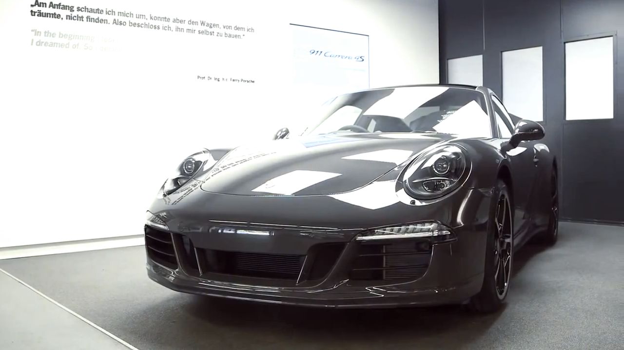 Porsche 911 Carrera 4S Exclusive Edition (zrzut ekranu)