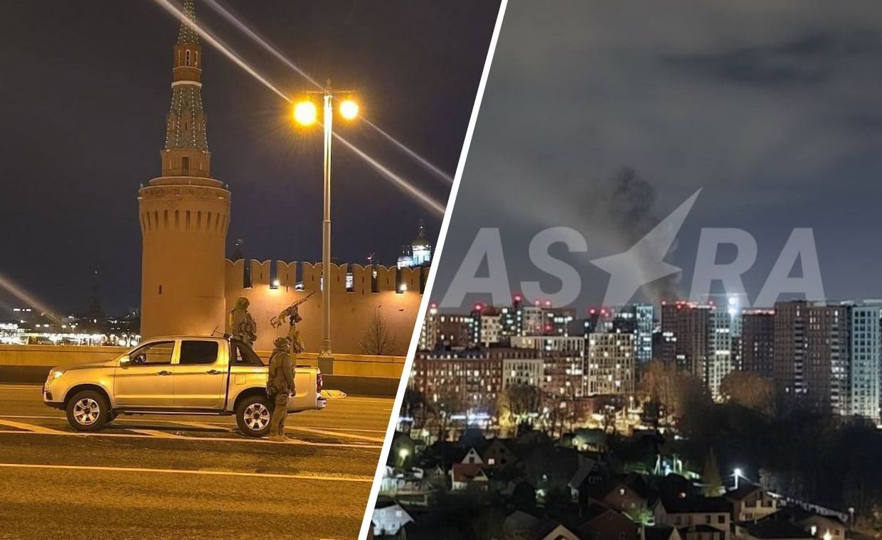 wiadomości,aktualności,WP Wiadomości Atak dronów na Moskwę. Słychać eksplozje