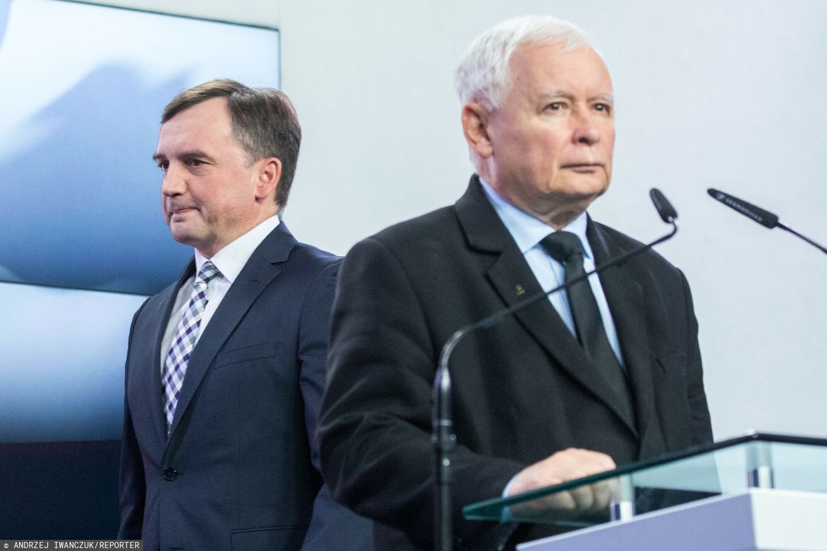 Zbigniew Ziobro i Jarosław Kaczyński