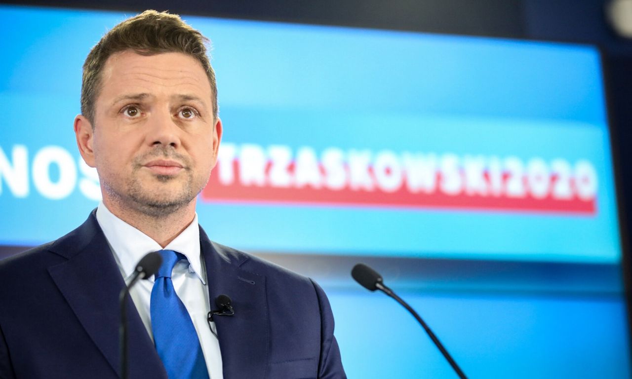 Wybory 2020. Rafał Trzaskowski w Poznaniu mówił o Lechu Kaczyńskim. "Byłem z niego dumny"