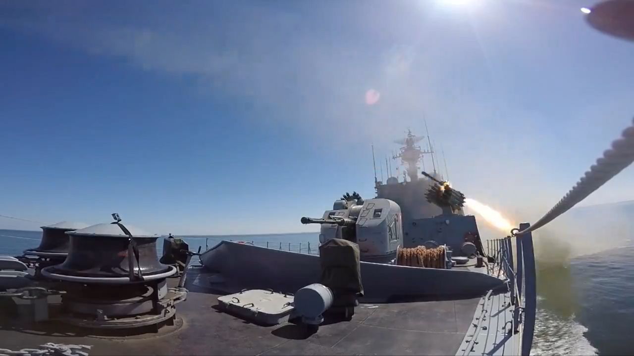ORP Kaszub w akcji