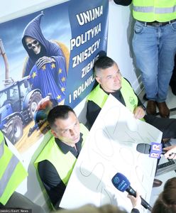 Rolnicy rozpoczęli strajk okupacyjny w Sejmie. Chcą spotkania z Tuskiem