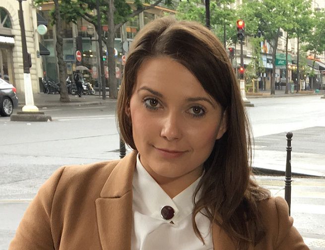 Anna Kowalska, była już korespondentka TVN w Paryżu
