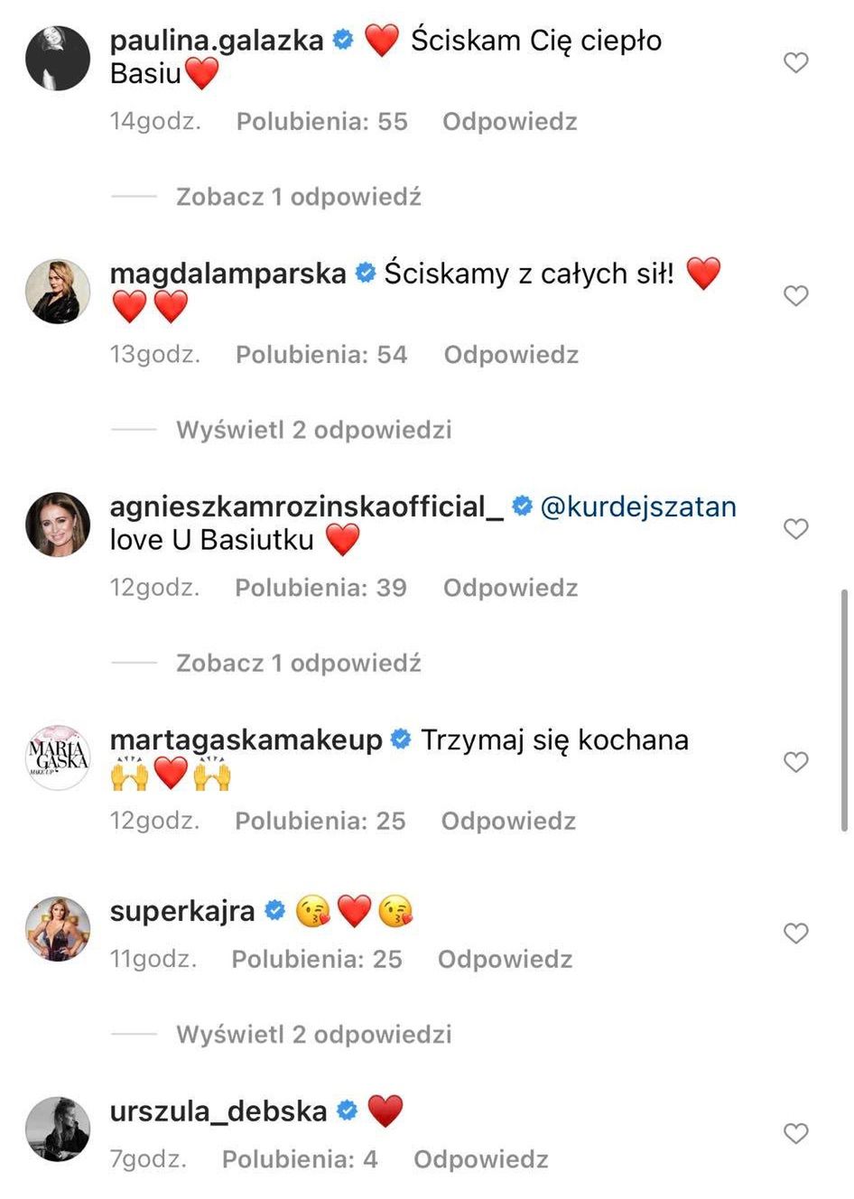 Ogrom wsparcia pod powrotnym postem Barbary Kurdej-Szatan 