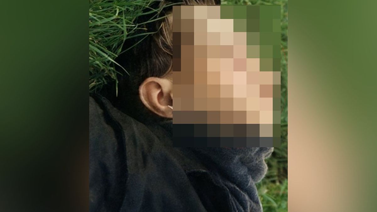 Zdjęcia zwłok mężczyzny, które wyłowiono 26 lat temu