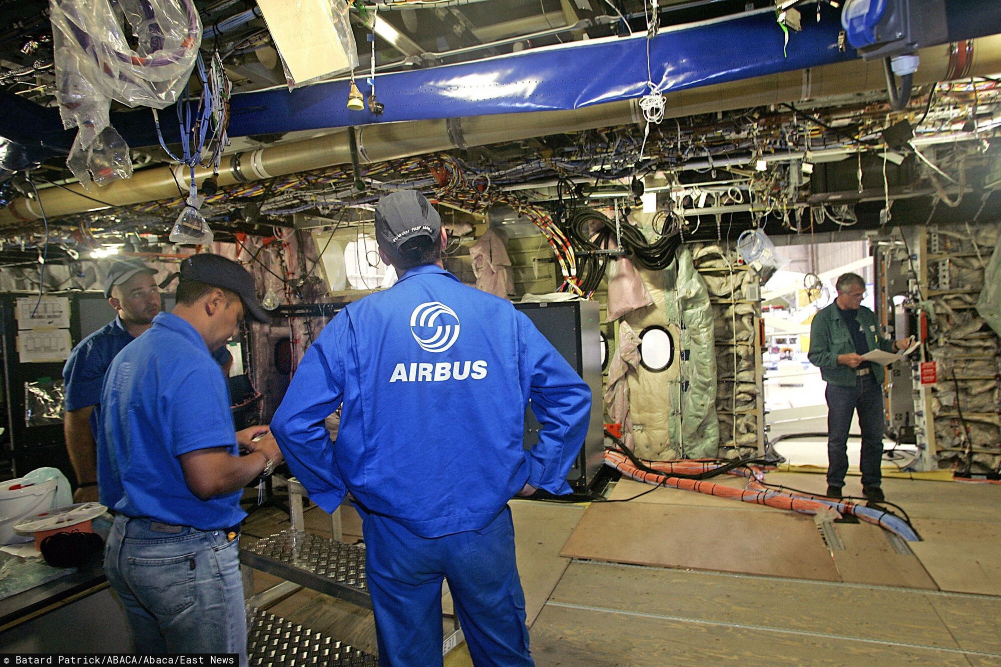Montaż Airbusa A380 w zakładach niedaleko Tuluzy we Francji