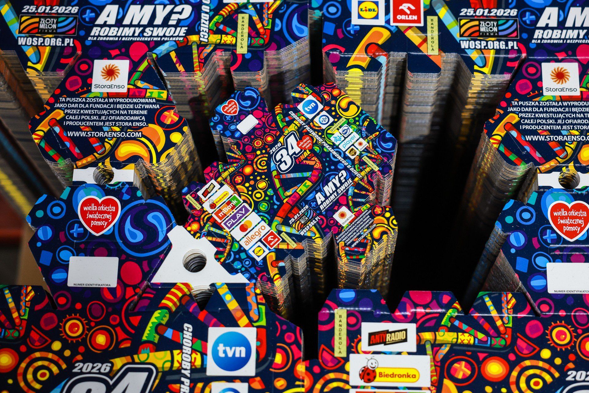 Puszki 34. Finału WOŚP