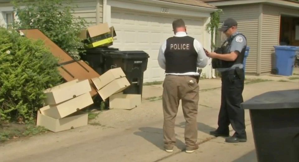 Mały chłopczyk został odwieziony do szpitala