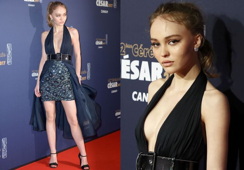 Lily Rose Depp na gali Cezarów