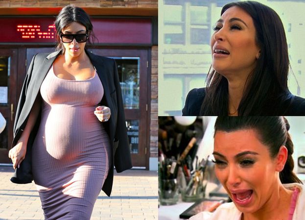 Kim: "Mam ataki paniki! Mój poród będzie bardzo ciężki"