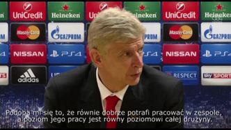 Arsene Wenger zaskoczony prędkością i umiejętnościami Danny'ego Welbecka