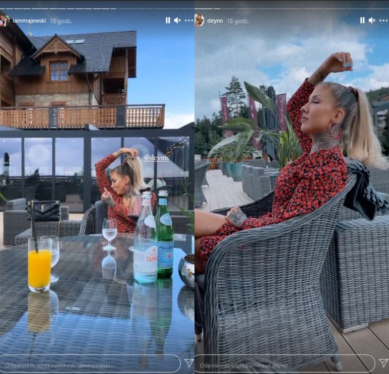 Deynn i Majewski wypoczywają w tym samym hotelu co jej siostra