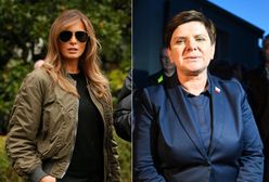 Melania Trump kontra Beata Szydło. Ich stylizacje budzą kontrowersje